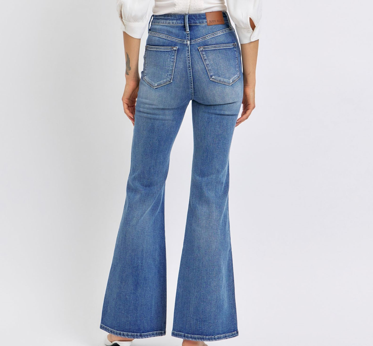 Judy Blue High Waist (Tummy Control) Hem Flare