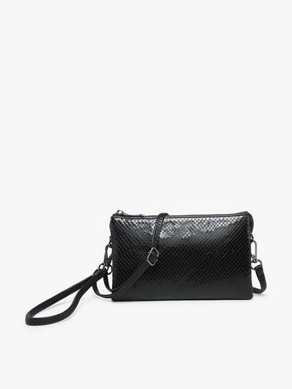 3 Compartment Crossbody/Wristlet