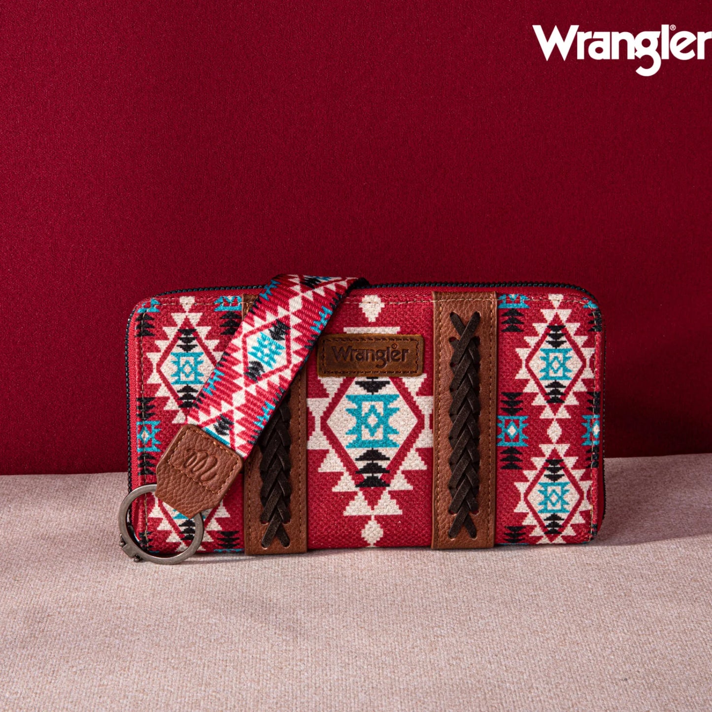 Wrangler Southwestern Art Print Wallet