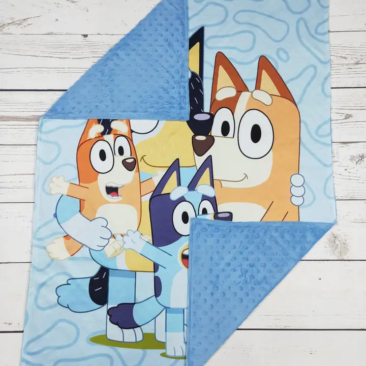 Bluey Printed Blanket/Pre-Order