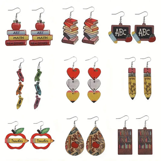 Back To School Earrings