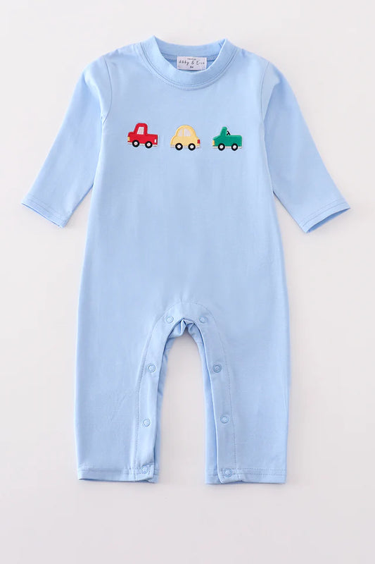 Blue Boy Romper