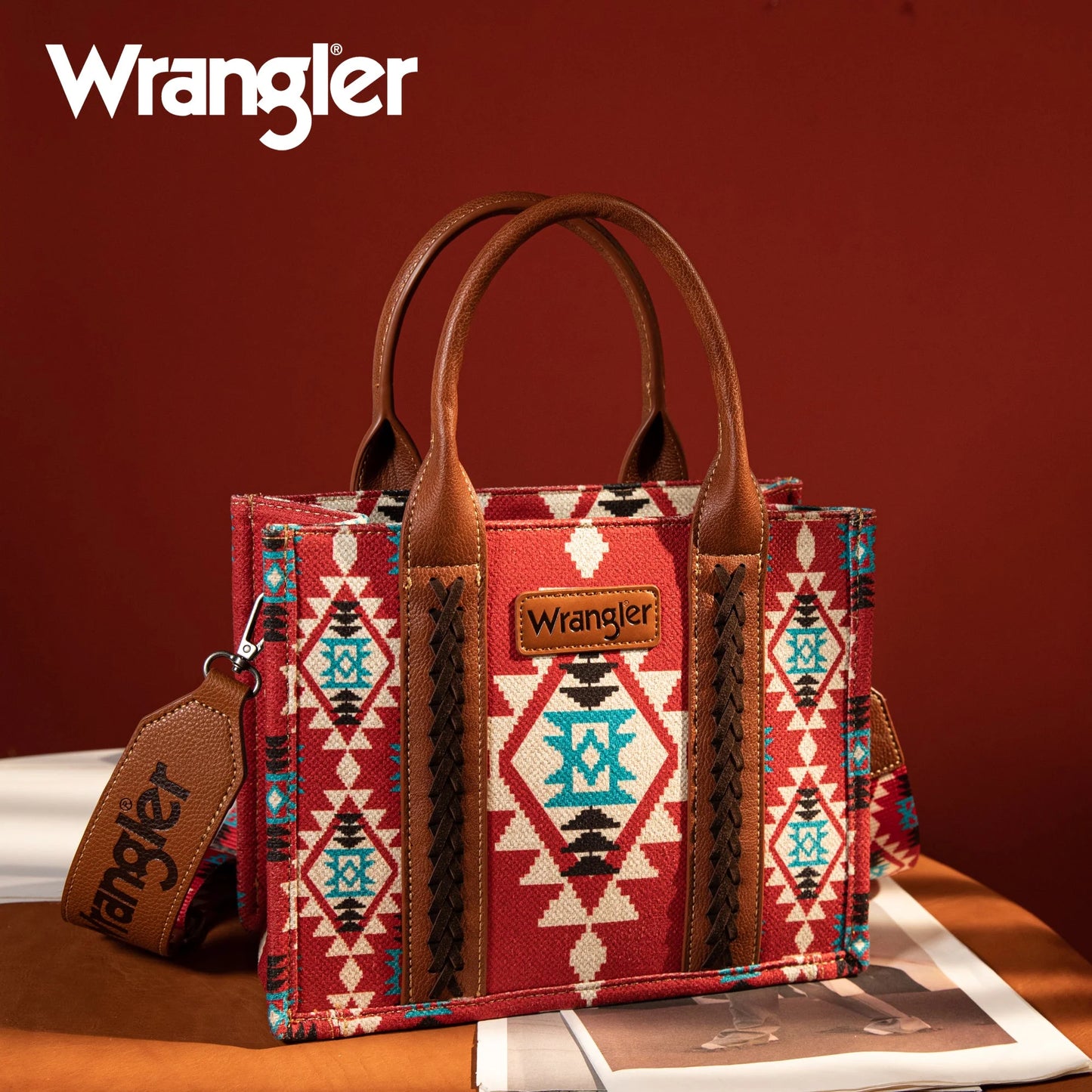 Wrangler Small Canvas Tote/Crossbody