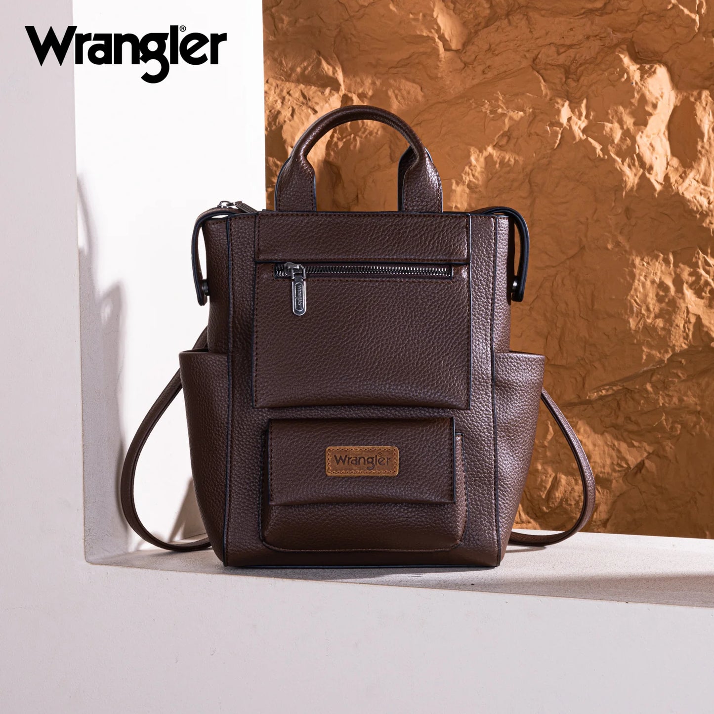 Wrangler Tote/Shoulder Bag Convertible Backpack