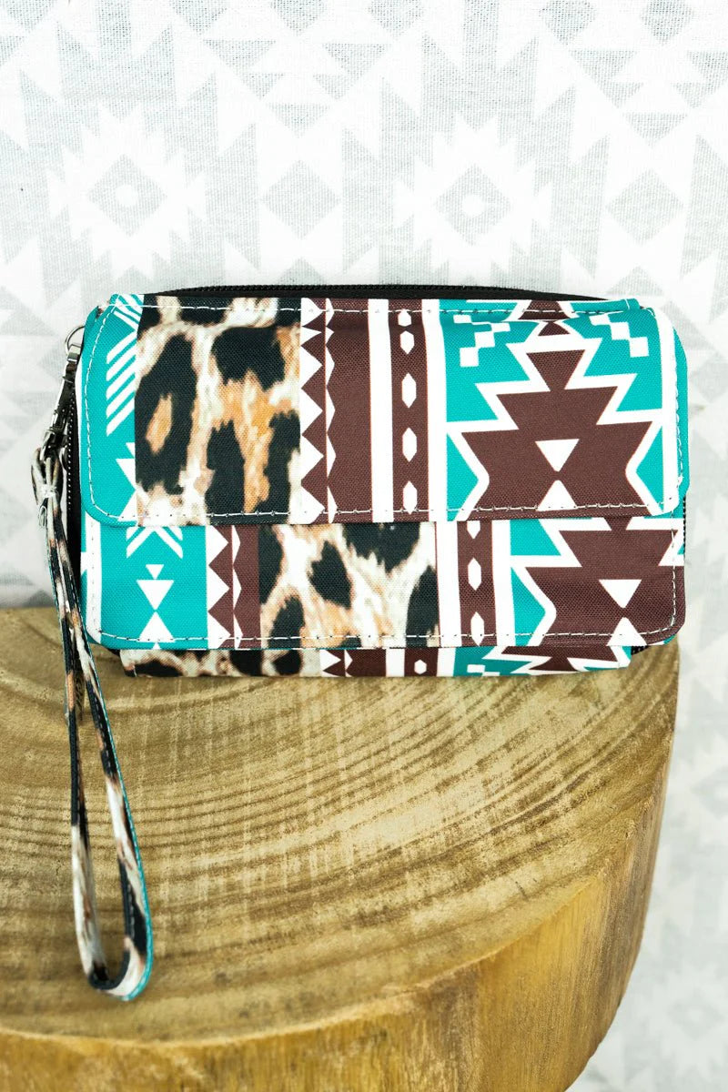 Crossbody Organizer Clutch