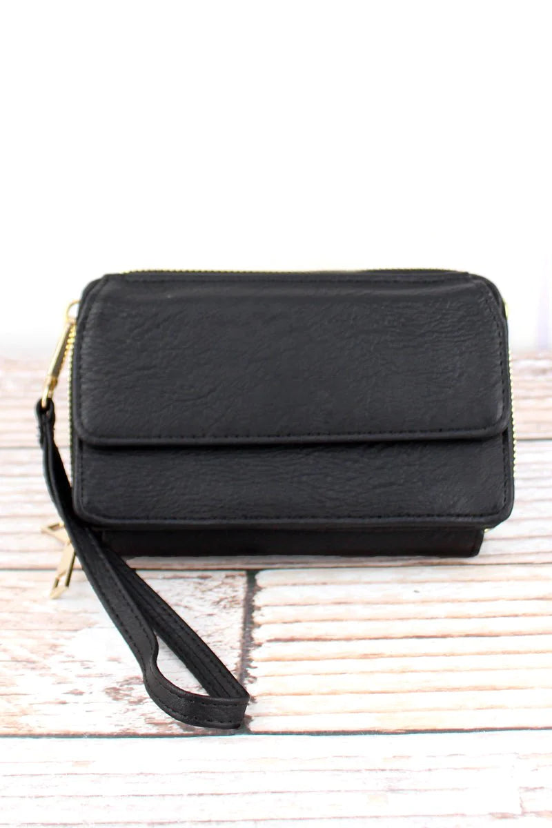 Crossbody Organizer Clutch