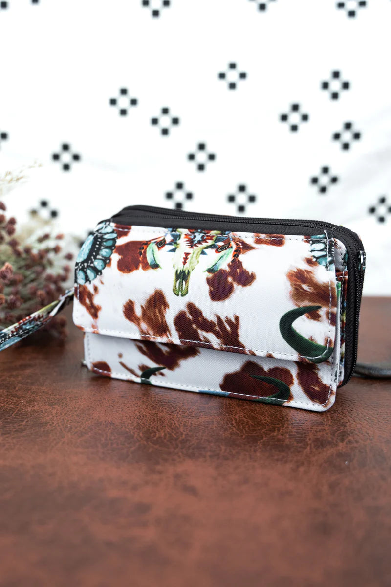 Crossbody Organizer Clutch