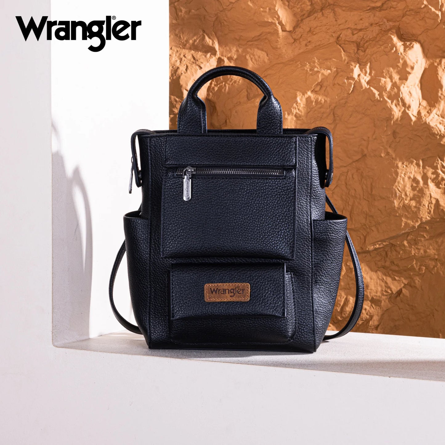 Wrangler Tote/Shoulder Bag Convertible Backpack